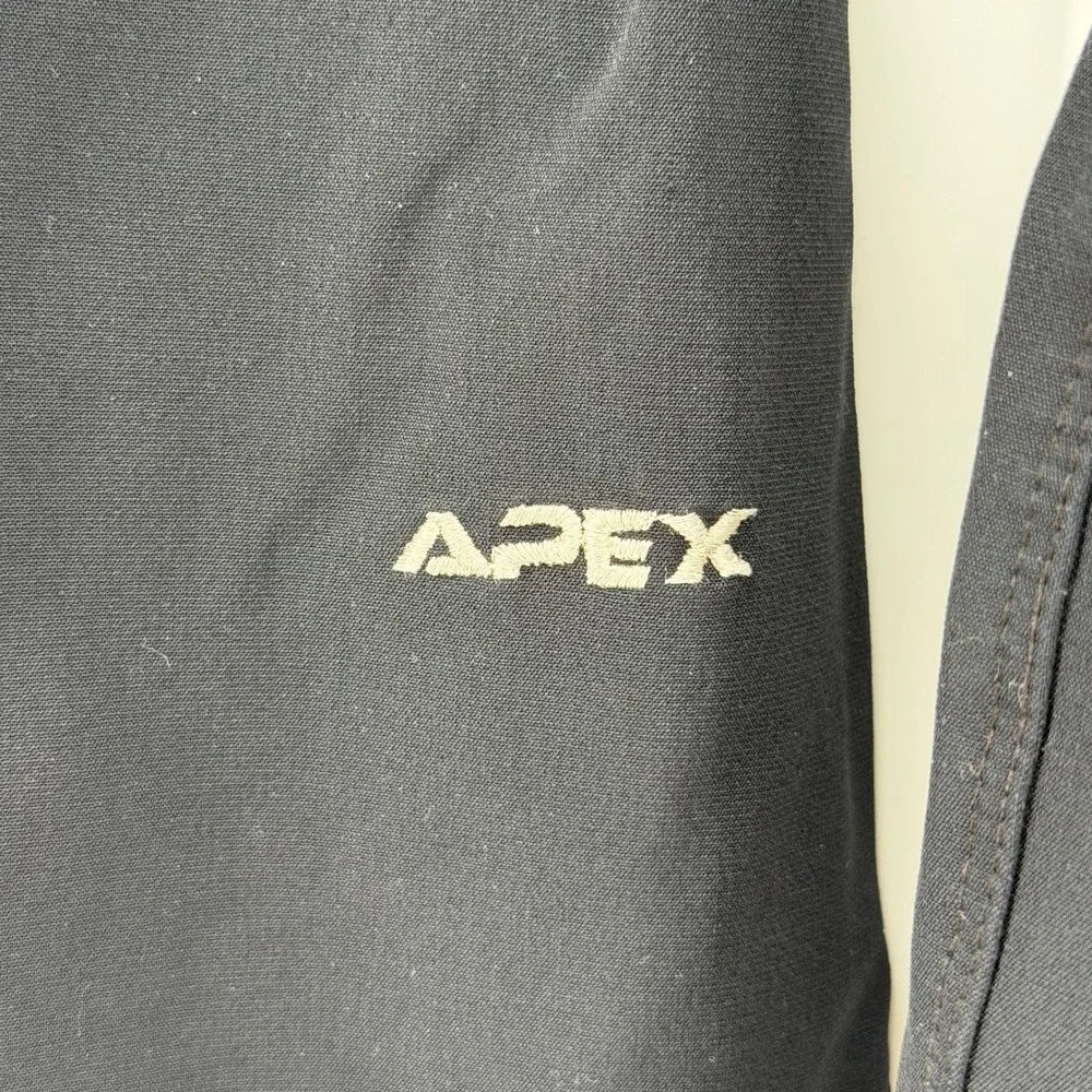 The North Face Apex Softshell Jacket Black Men's S Full Zip Lightweight Gorpcore